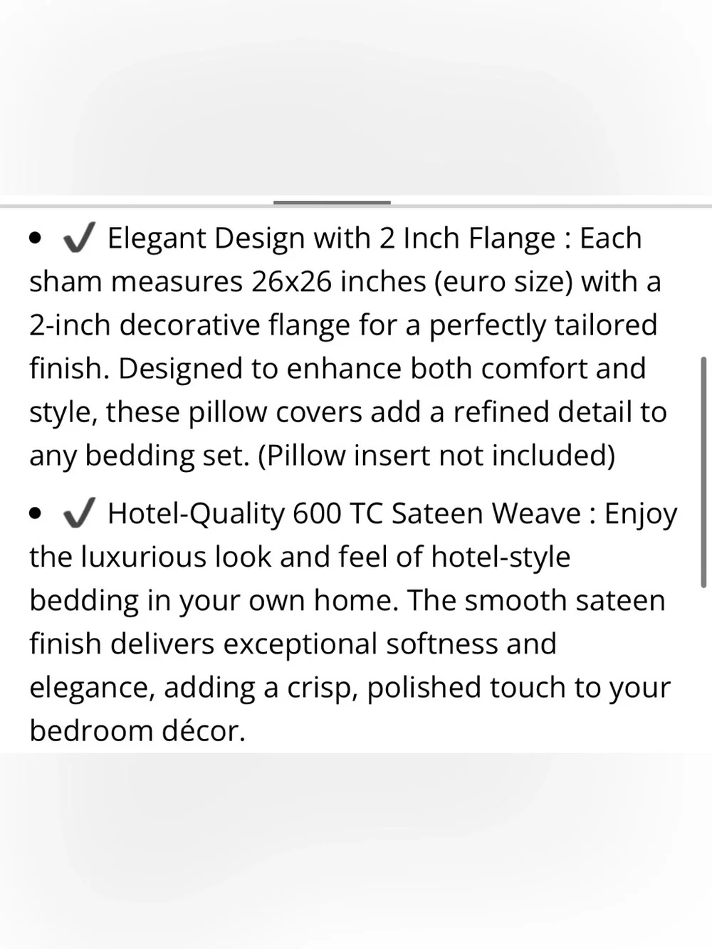 100% ORGANIC Cotton Pillow EURO Shams 26x26” TEAL (2-Pack)